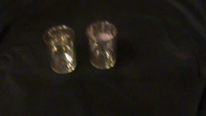 Mercury Glass Candle Holders Gold Votive Tea Light Holders, PAIR, D07 - Picture 1 of 6