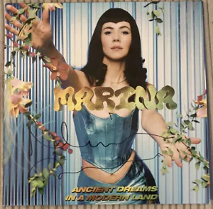 Marina **SIGNIERT** Antike Träume in einem modernen Land Vinyl - SIGNIERT * BEWEIS* - Bild 1 von 2