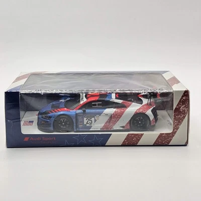 Spark Audi R8 LMS GT3 #25 Team Saintéloc 8Hrs Indianapolis 2021 Winner 1/43 Scal - Image 1 of 4