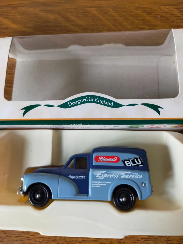 Lledo DG127 013 Bluemels Express Service - Morris Minor Van Foto 1 de 1