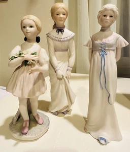 Cybis Biskuitporzellan Konvolut 3 Allegra / Hieidi Girl / Betty Blue Vintage - Bild 1 von 24