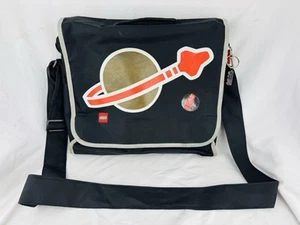 Bolso mensajero de hombro Lego Space 2009 muy raro 852709 con minifigura Spaceman - Imagen 1 de 11
