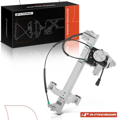 Regulador de ventana trasera izquierda A-Premium con motor para Chevy GMC Envoy Buick Olds Saab Foto 1 de 4