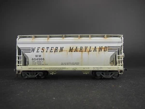 HO SCALE WEATHRED WM 604966 WESTERN MARYLAND ACF CENTER FLOW HOPPER - Picture 1 of 5
