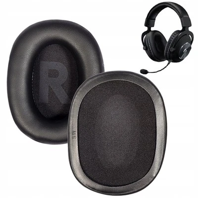DXS Ear pads Ohrpolster für Logitech G PRO X, hochwertig, Memory Foam, Paar