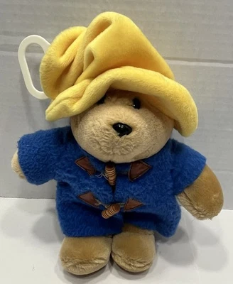 Eden Peluche Oso Paddington Musical Cuna Tirar Juguete Abrigo Azul Amarillo Sombrero Funciona LEER Foto 1 de 4