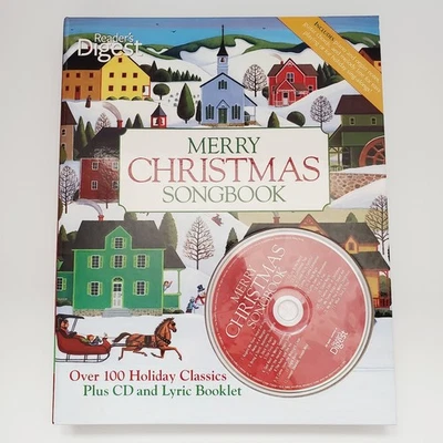 Merry Christmas Songbook Gift Reader's Digest Hardcover Book CD Dan Fox Classics Foto 1 de 4