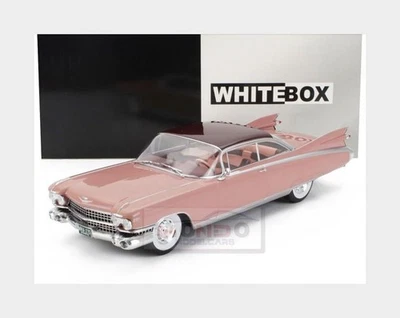 1:24 WHITEBOX Cadillac Eldorado Seville 1959 Hellrosa Met WB124235 - Immagine 1 di 2