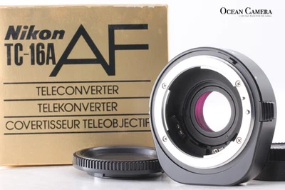 in Box [Top MINT] Nikon TC-16A AF Teleconverter 1.6x AI-S Nikon F From JAPAN - Image 1 of 4