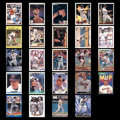 Lote 24 cartões de beisebol Cal Ripken Jr 1983 Topps Baltimore Orioles conjunto coleção - Imagem 1 de 4