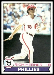 1979 Topps #567 Rich Hebner Philadelphia Phillies NM+ - Picture 1 of 2