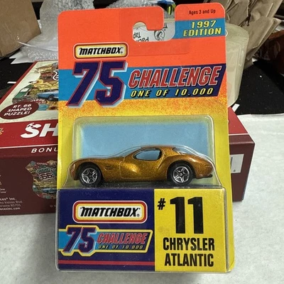 Matchbox Gold Chrysler Atlantic #11 1997 - Image 1 of 3