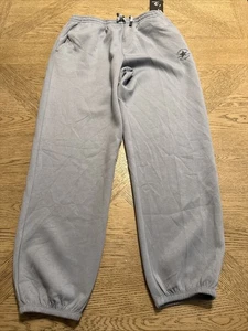 CONVERSE Sweatpant Joggers Size XLarge Navy Blue Cotton - Picture 1 of 2