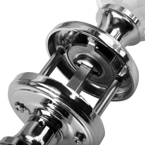 RAINZIN a Pair of 65Mm Clear Crystal Glass Door Knobs Extra Large Kitchen Doo.. - Picture 1 of 12