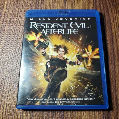Resident Evil Afterlife Blu-ray 2010 Milla Jovovich Action Horror - Image 1 of 3