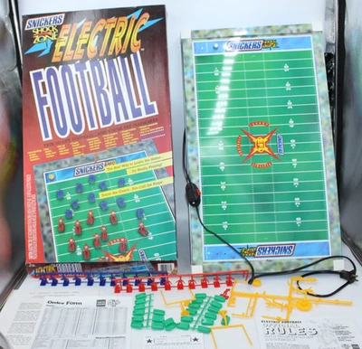 Juego de fútbol eléctrico Snickers Shock Zone 1997 Tudor #6071 vintage caja funcionando Foto 1 de 4