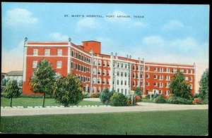 ST. MARY'S HOSPITAL - PORT ARTHUR, TX POSTKARTE - Bild 1 von 1