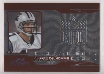 2007 Playoff Prestige Prestigious Pros Red /750 Jake Delhomme #PP-4 - Image 1 of 2
