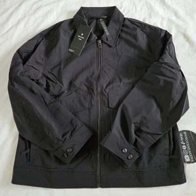Lululemon Utility Jacket BLK Black Collared Full Zip Men's Size XXLarge - Image 1 of 4