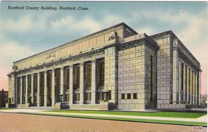 Postcard Connecticut Hartford County Bldg Near MINT - Picture 1 of 1