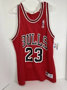 Neu mit Etikett Vintage Champion Michael Jordan Chicago Bulls Trikot Größe 40 neuwertig - Bild 1 von 10