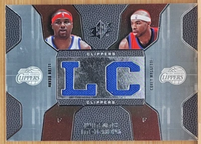 2007-08 SPX ELTON MARCA COREY MAGGETTE JUEGO USADO RELIQUIA MATERIALES GANADORES Foto 1 de 2