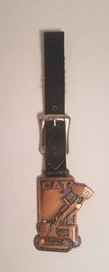CATERPILLAR CAT WATCH FOB 47TH ANNIVERSARY 1972 ANTIQUE CONSTRUCTION EQUIPMENT - Picture 1 of 9