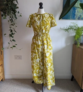Anthropologie The Somerset Jumpsuit Overall senfgelb Gr. XS UVP 158£ - Bild 1 von 10