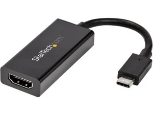 StarTech.com CDP2HD4K60H USB-C to HDMI Adapter with HDR - 4K 60Hz - Black - USB - Picture 1 of 1