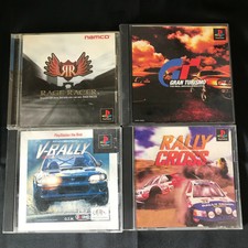 4games Rage Racer Gran Turismo PS1 Soft  (Sony PlayStation 1, 1999) japan NTSC-J