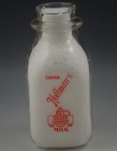 MILCHFLASCHE HOFFMAN'S 957ml DRITTES QUART VINTAGE - Bild 1 von 2