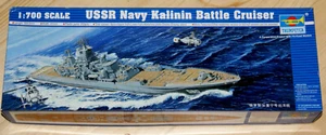 Trumpeter 05709 : Sowj./Russ. Schlacht Kreuzer "KALININ" - Kit 1:700 - Picture 1 of 1