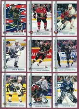 2000-01 BAP BE A PLAYER MEMORABILIA ROOKIE NHL HOCKEY CARD 127 TO 252 SEE LIST