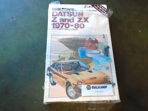 NOS Auto Shop Repair Manual Chilton's Datsun Z & ZX 1970-1980 #6932 - Picture 1 of 4