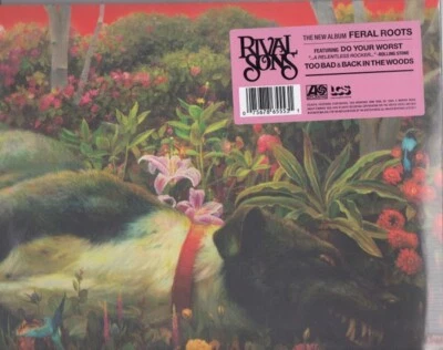 Rival Sons ‎- Feral Roots 2 x LP - Black Vinyl Album - SEALED NEW Etched Record - Image 1 of 3