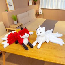 HOT Simulated Nine-Tailed Fox Doll Plush Toy Cute Fox Pillow Gift Decoration