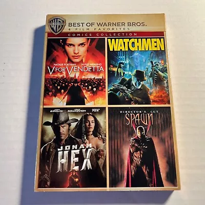 Jonah Hex / Watchmen / V for Vendetta / Spawn (4-Disc DVD) - Image 1 of 4