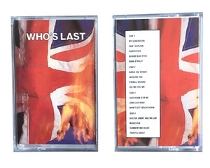 The Who - Who's Last - Double Cassette Tape - Live Album - My Generation etc - Picture 1 of 2
