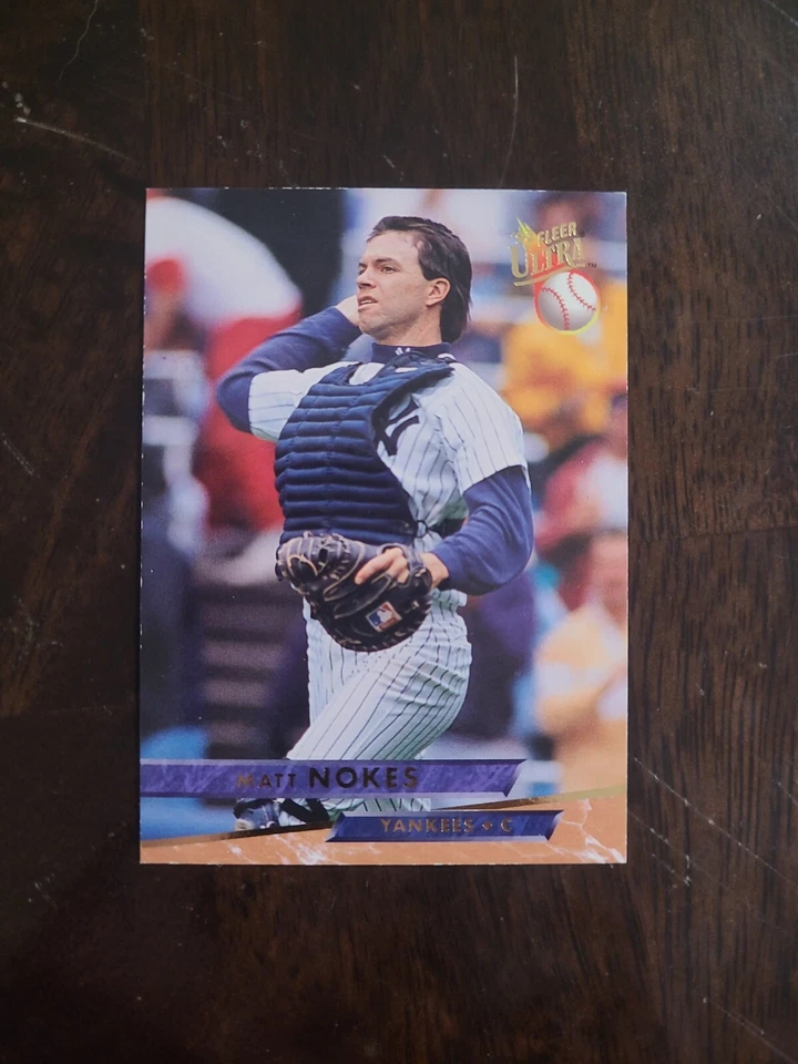 1993 Fleer Ultra Matt Nokes #247 New York Yankees - Image 1 of 1