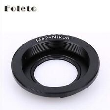 Focus Glass M42 Lenses Lens Adapter Ring For Nikon Mount Adapter d5100 d3100 1Pc