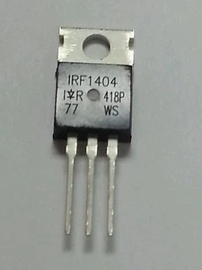 2  NEW IRF1404 , MOSFET  TRANSISTORS TO-220, 40V, 202A - Shiped from USA - Picture 1 of 3