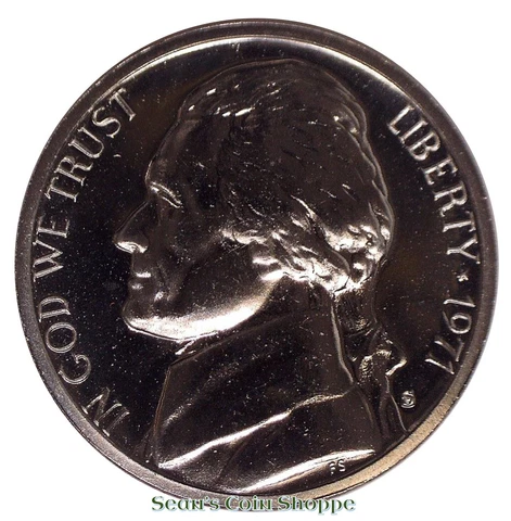 1971 S Jefferson Nickel 5C Gem Cameo Proof San Francisco Nickle Free Shipping! Cover