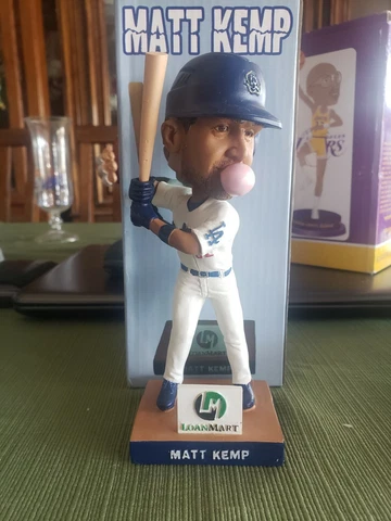 Matt Kemp Blow Bubble Rancho Cucamonga Quakes 2014 Bobblehead Cover