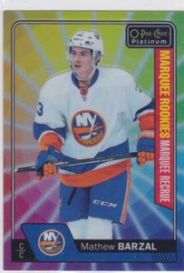 16/17 PLATINUM..MATHEW BARZAL..COLOR WHEEL..MARQUEE ROOKIES..# 188..ISLANDERS - Picture 1 of 1