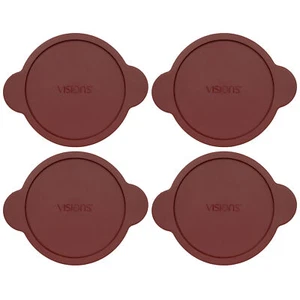 Visions CM 225-PC 1119794 2.25 L Cranberry Lid (4-Pack) - Picture 1 of 1