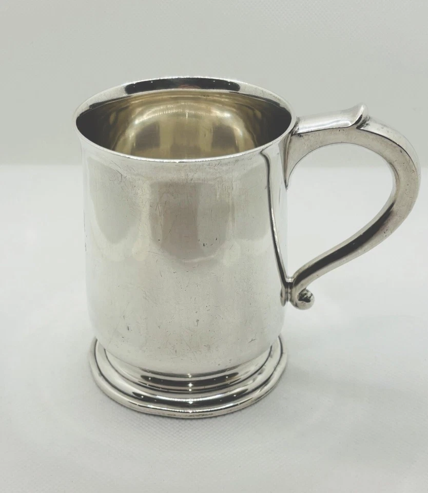 EXCEPTIONAL 1935 SILVER MUG GEORGE V JUBILEE MARK - CHARLES EDWARDS, LONDON 254g - Image 1 of 4