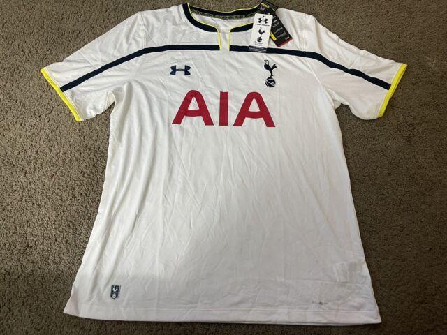 Tottenham Hotspur FC Away Jersey Under Armour Blue Shirt Size Boys L #10  Soccer