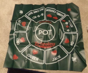 BIG GAME SALE 50% OFF Michigan Rummy, Tripoley, Vinyl Game Sheet 26"x26" - Picture 1 of 1