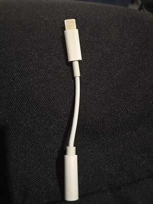 For Apple 3.5 mm Headphone Jack Adapter - White - Image 1 of 3