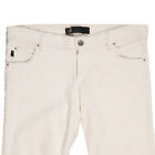 Just Cavalli low rise white denim jeans uk 8  streetwear y2k